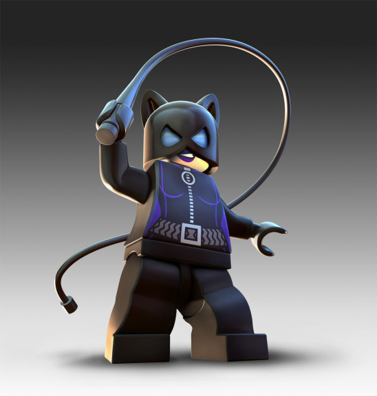 Disegno di Lego Catwoman da colorare