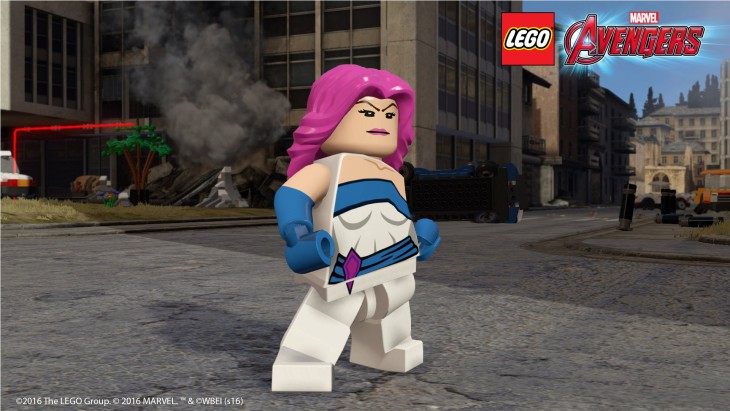 Disegno di Lego Jessica Jones da colorare