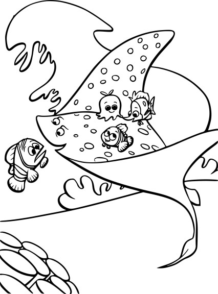 Nemos World Free coloring page