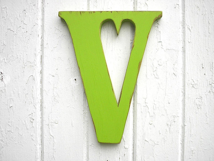 Letter V