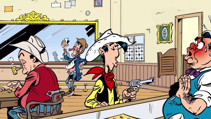 Disegno di Lucky Luke Gratis da colorare