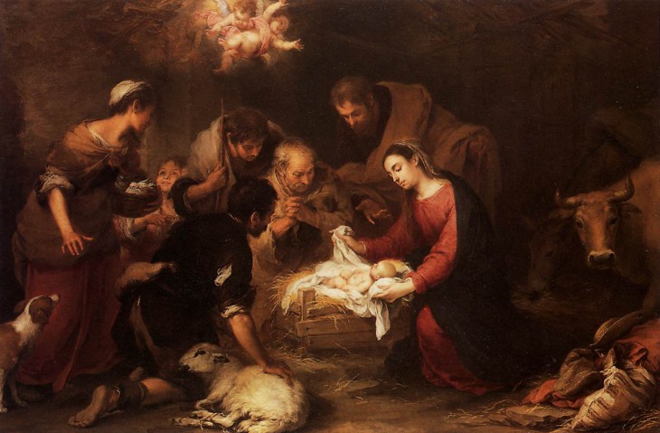 Disegno di Natale cristiano da colorare