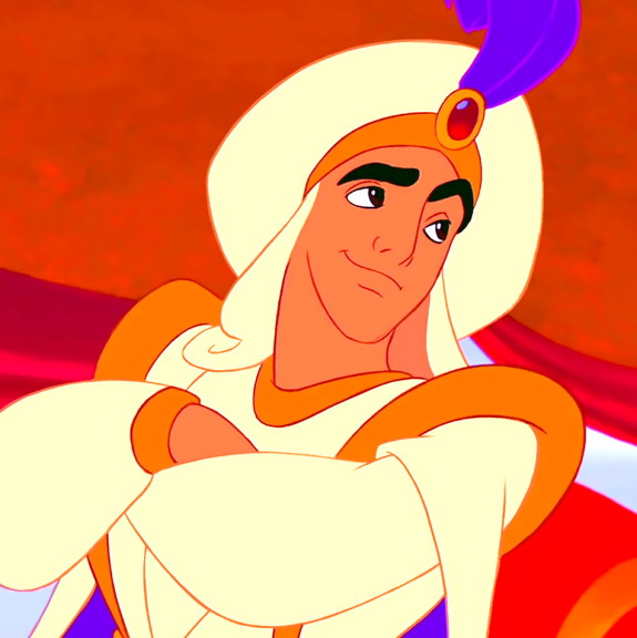 Disegno di Aladino rilegatura punto a capo da colorare