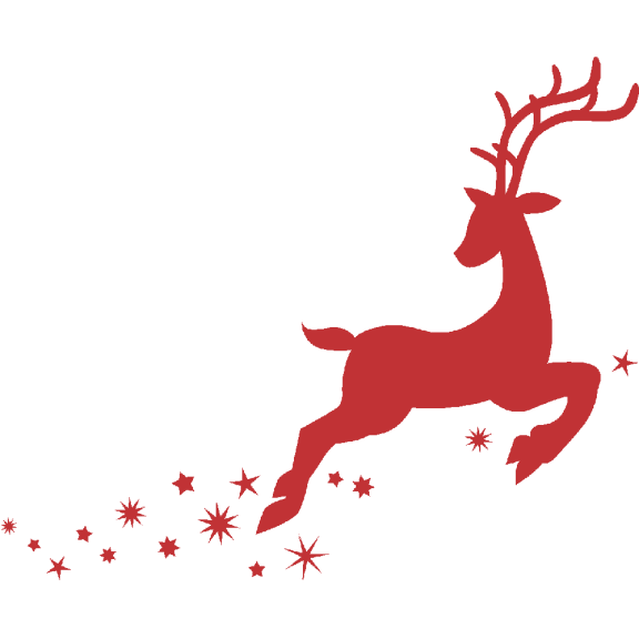 Christmas Reindeer drawing and