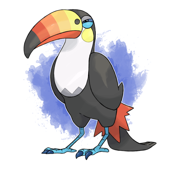 Disegno di Pokemon Toucannon da colorare