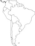 Coloriage Amerique du sud
