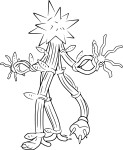 Xurkitree Pokemon coloring page