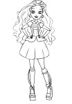 Cedar Wood Ever After High coloring page