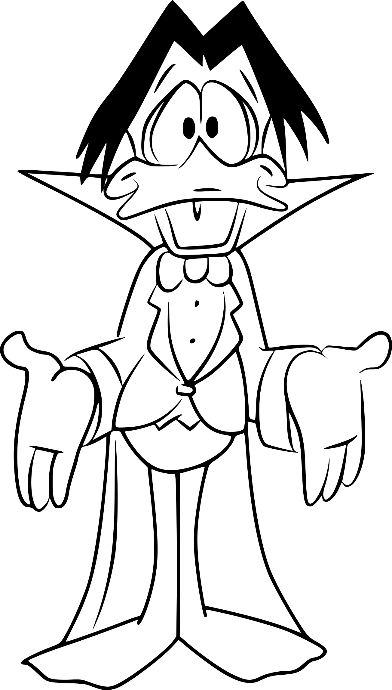 Count Mordicus coloring page