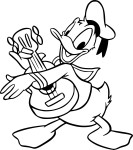 Donald Disney coloring page