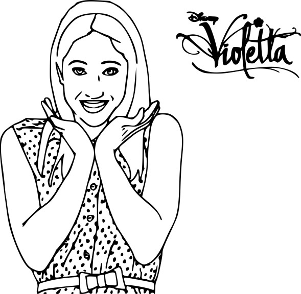 Francesca Violetta coloring page