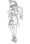 Disegno di Ginger Breadhouse Ever After High da colorare