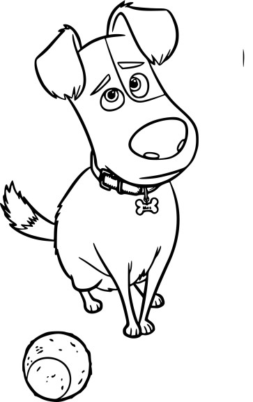 Max Like Animals coloring page