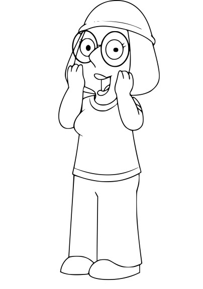 Coloriage Meg Griffin