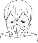 Tatara Tokyo Ghoul coloring page