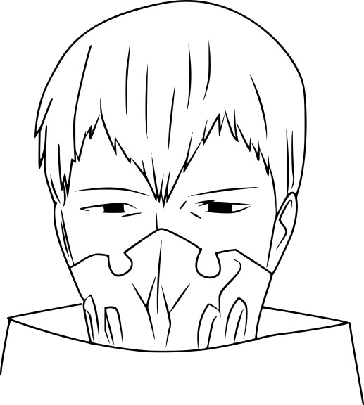 Tatara Tokyo Ghoul coloring page