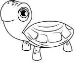 Coloriage tortue la Pat'patrouille