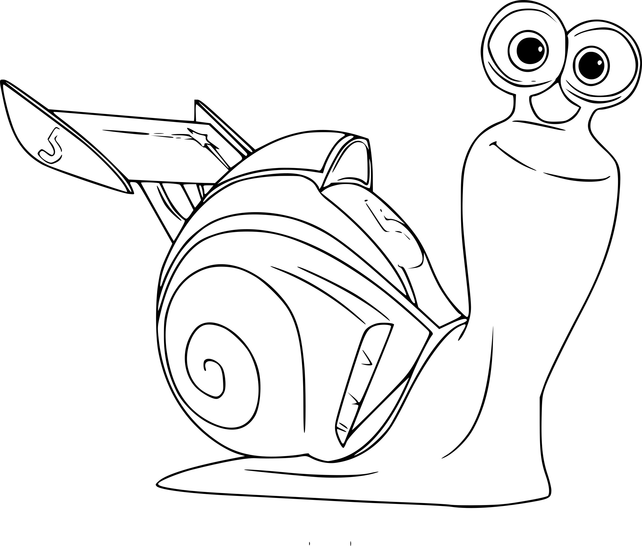 Coloriage Turbo à imprimer