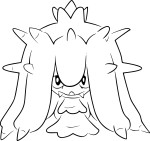 Mareanie Pokemon coloring page