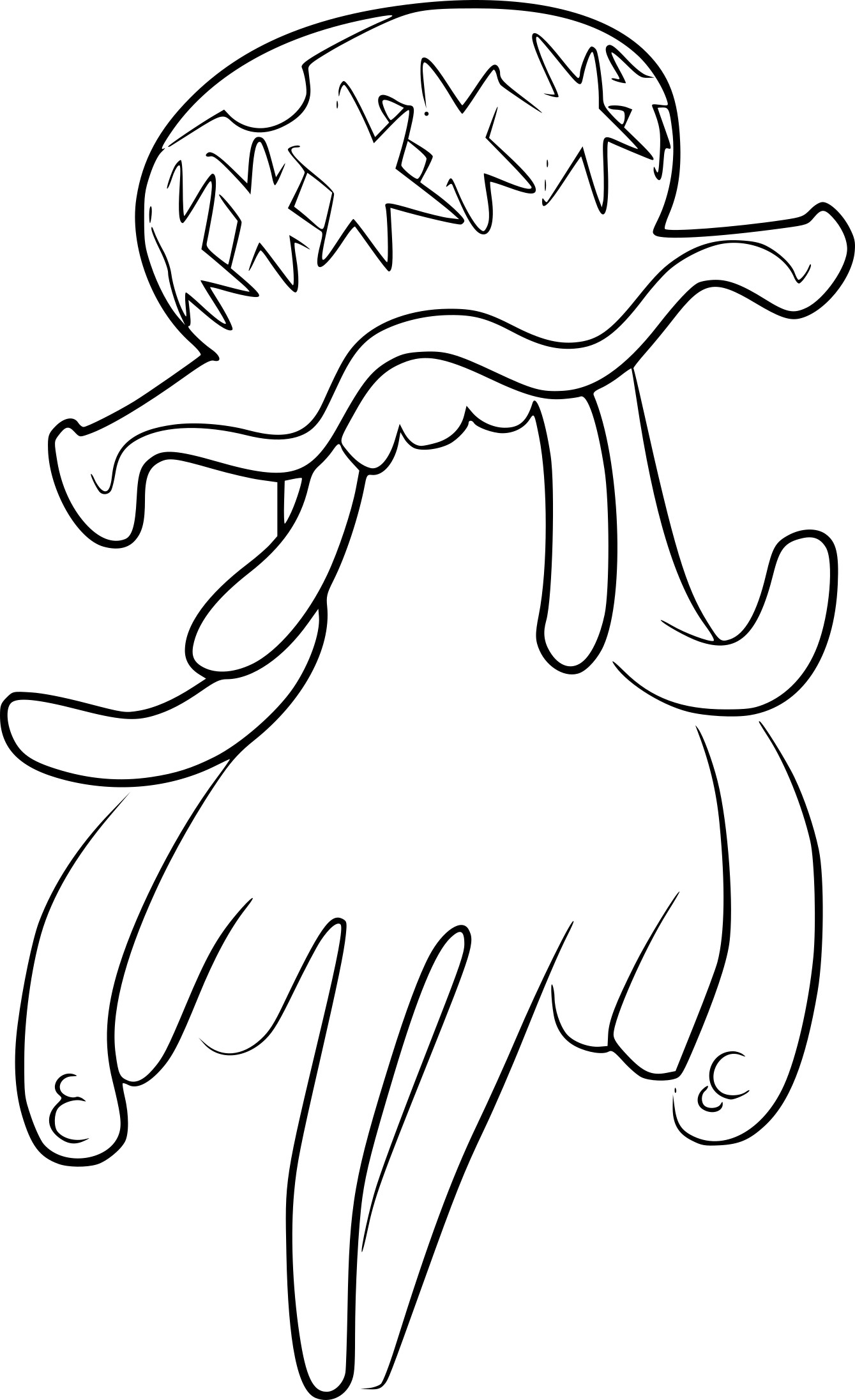 Nihilego Pokemon coloring page