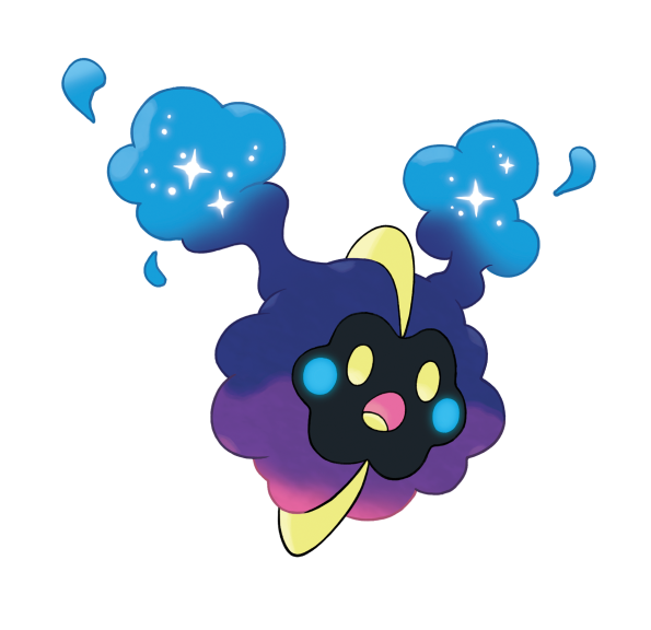 Disegno di Pokemon Cosmog da colorare