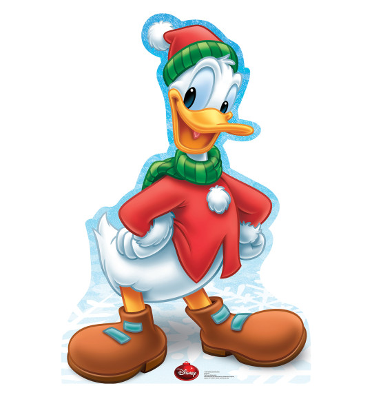 Donald At Christmas To Print