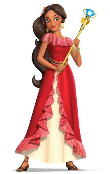 Disegno di Elena di Avalor da colorare