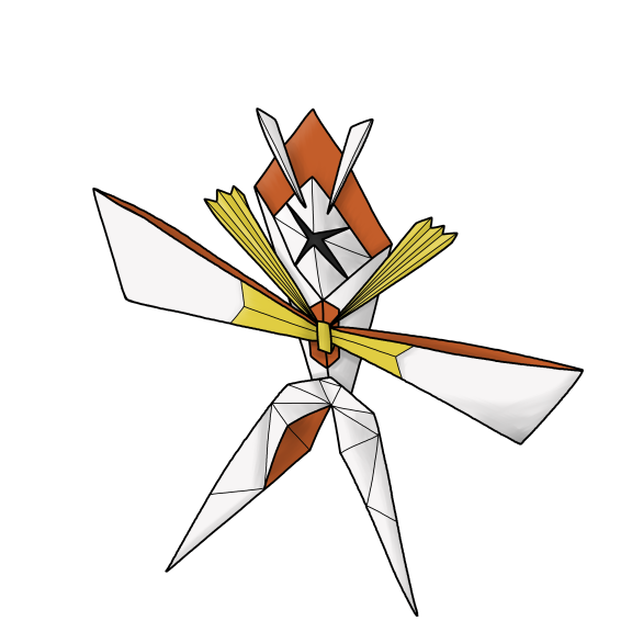 Disegno di Pokemon Kartana da colorare