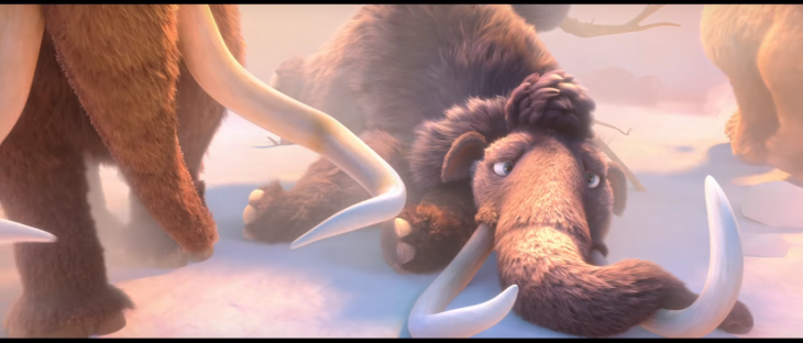 Mammoth Julian In Ice Age