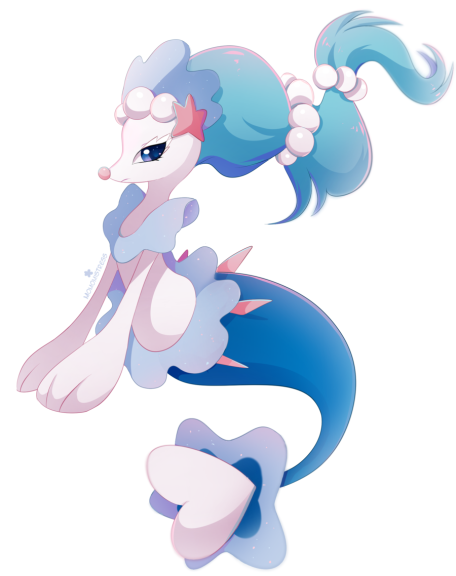 Disegno di Pokemon Primarina da colorare