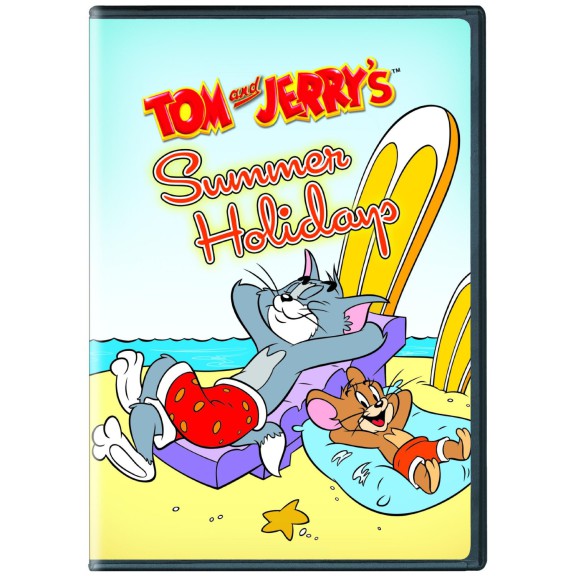 Disegno di Tom e Jerry in estate da colorare