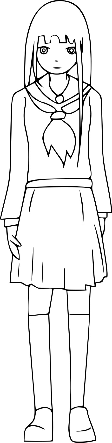 Ai Enma The Daughter Of The Underworld coloring page