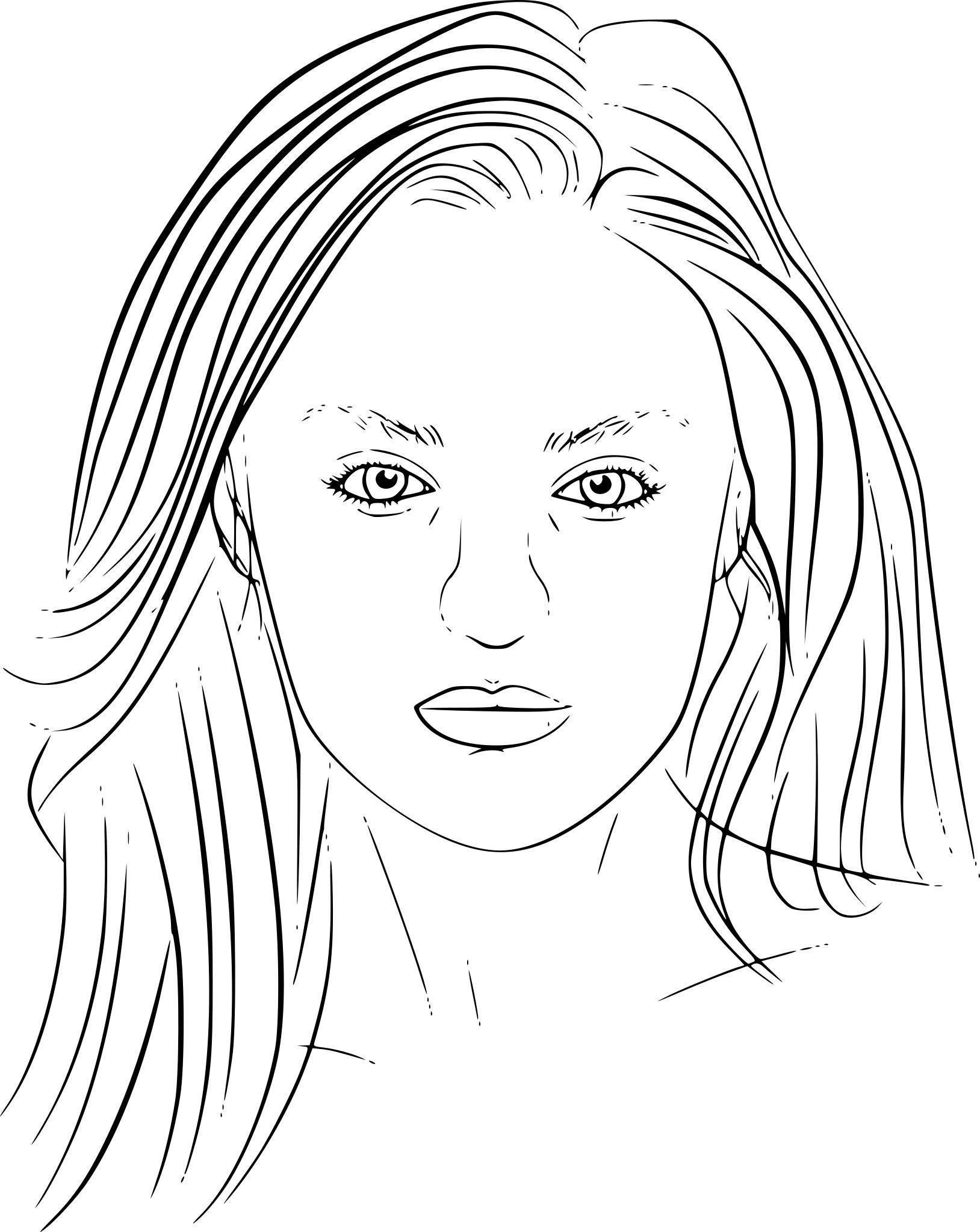 Candice Swanepoel coloring page