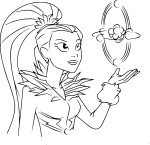 Killer Frost coloring page