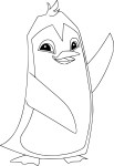 Coloriage Penguin Animal jam