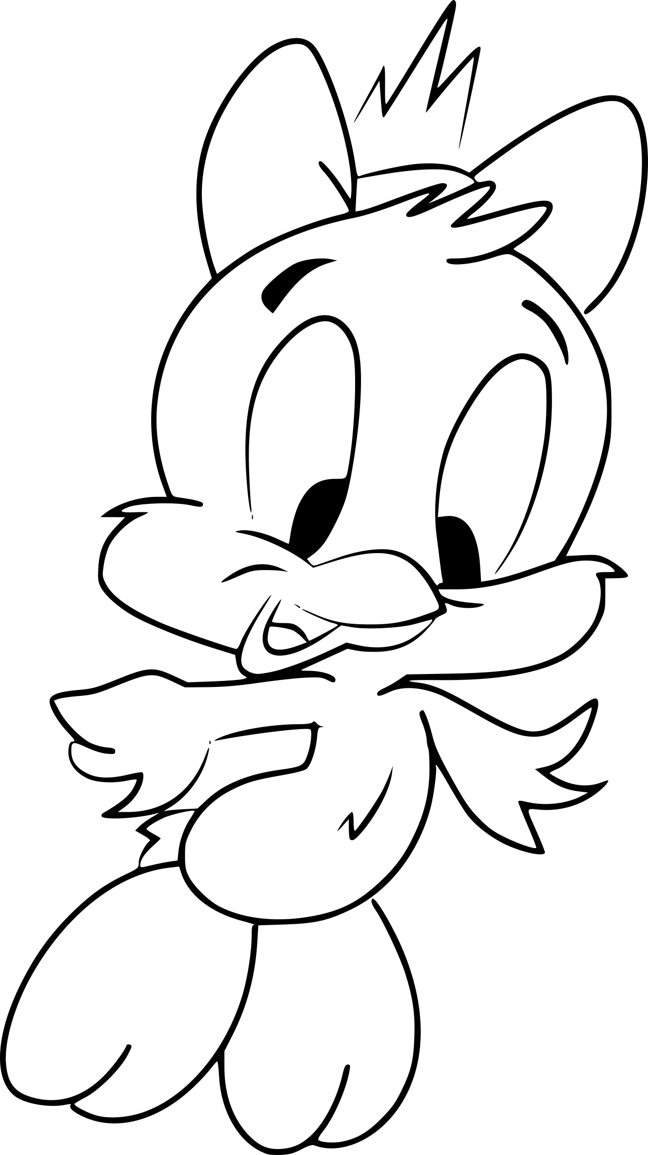 Sweetie Tiny Toons coloring page
