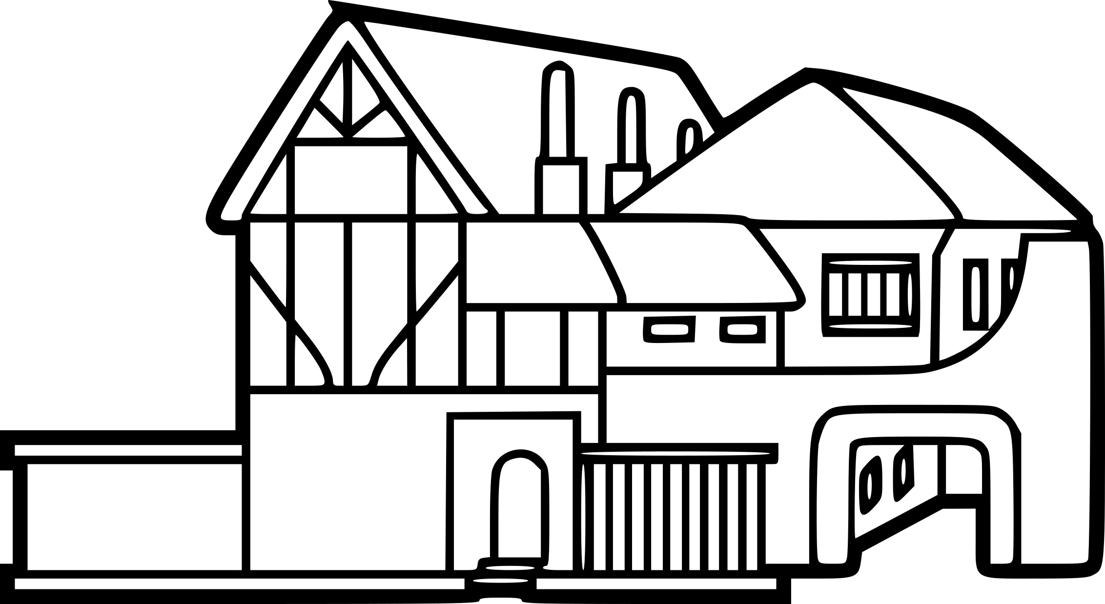 Factory coloring page