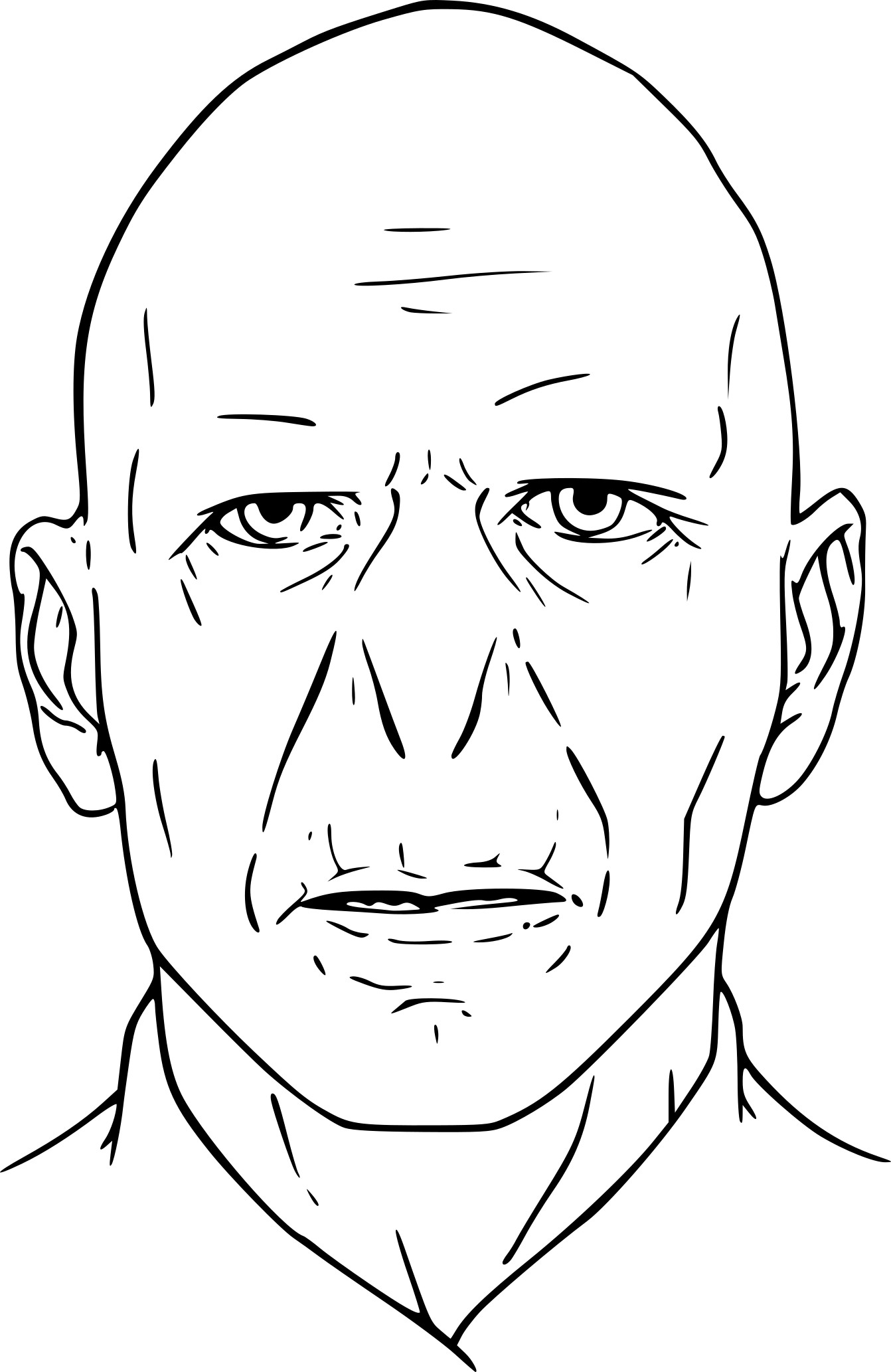 Coloriage Voldemort