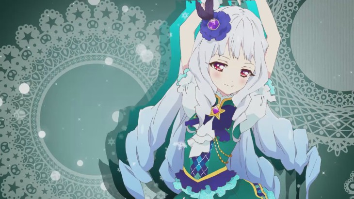 Lilie Shirogane Aikatsu! Pagina Di Stelle Da Colorare