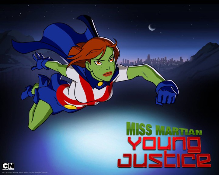 Disegno di Miss Martian da colorare