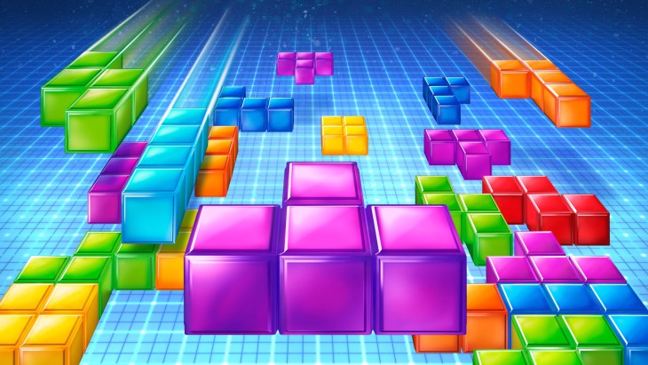 Disegno di Gioco del tetris da colorare