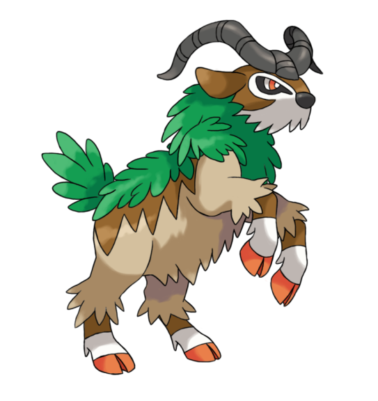 Disegno di Pokemon Gogoat da colorare