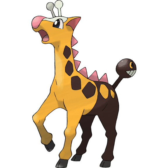 Disegno di Pokemon Girafarig da colorare