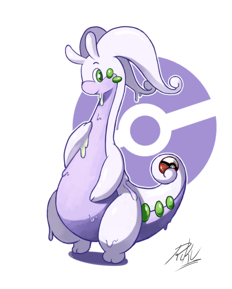 Disegno di Pokemon Goodra da colorare