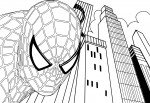 Coloriage Spiderman 4