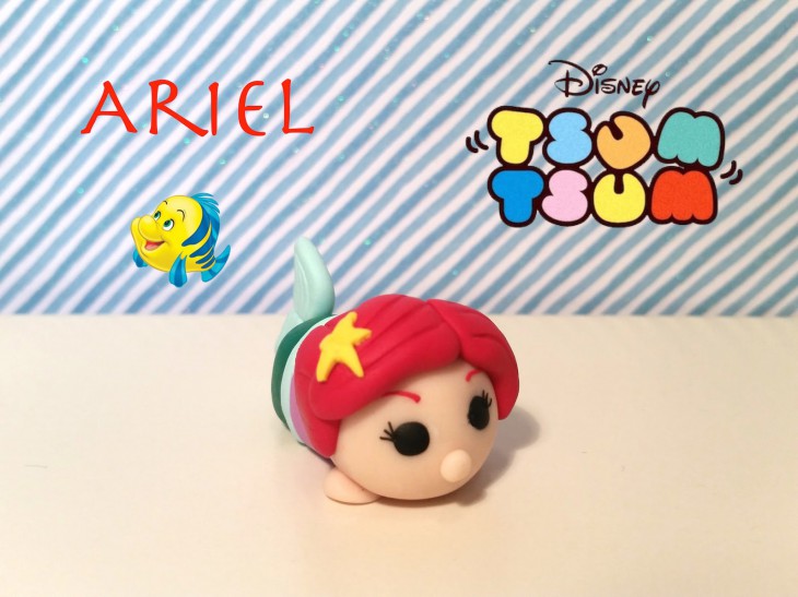 Disegno di Tsum Tsum Ariel da colorare