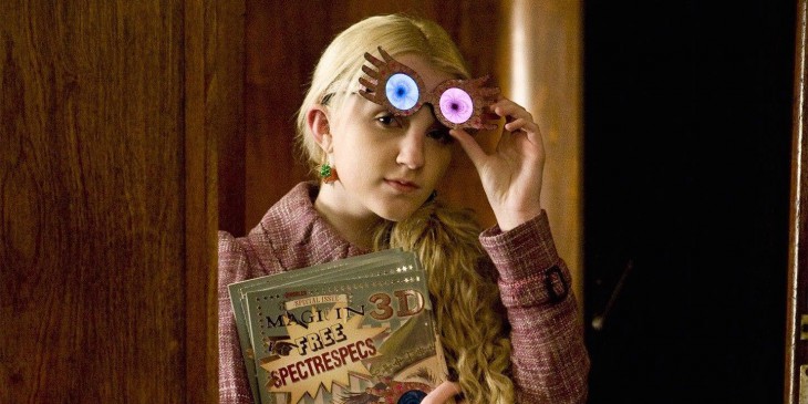 Disegno di Luna Lovegood da colorare