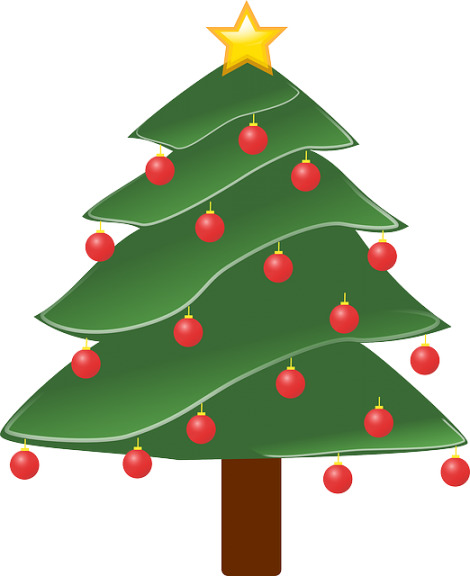 Disegno di Piccolo albero di Natale da colorare