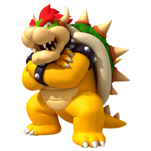 Bowser drawing and