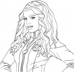 Coloriage Evie Descendants